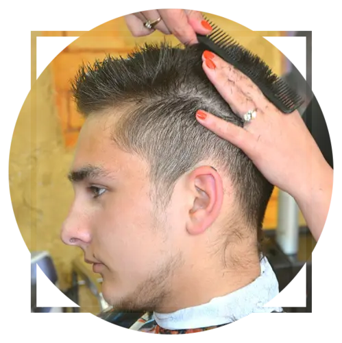 Herrenfrisur von der Frisur Arena